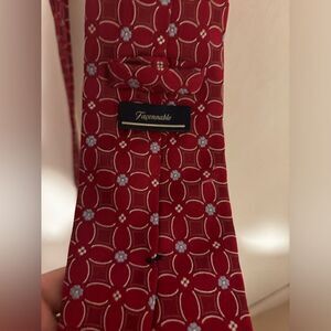 Faconnable Italian Silk dress suit Floral Men's Long tie necktie neckwear y2k